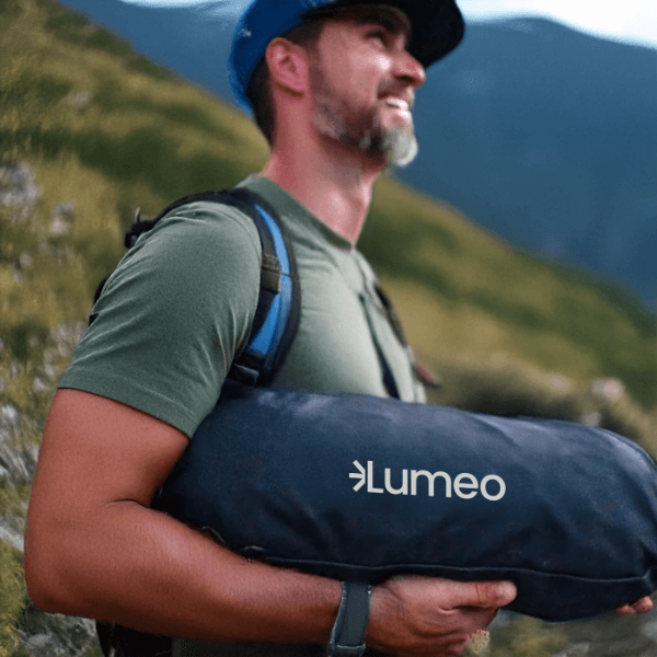 Lumeo QuickFold High-Back Chair With Foot Rest B2G1F