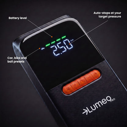 Lumeo Pro Smart Pump Xtreme - With Jump Starter
