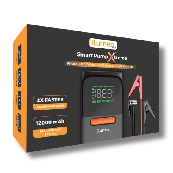 Lumeo Pro Smart Pump Xtreme - With Jump Starter