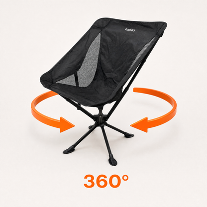 Lumeo QuickFold 360 swivel base detail