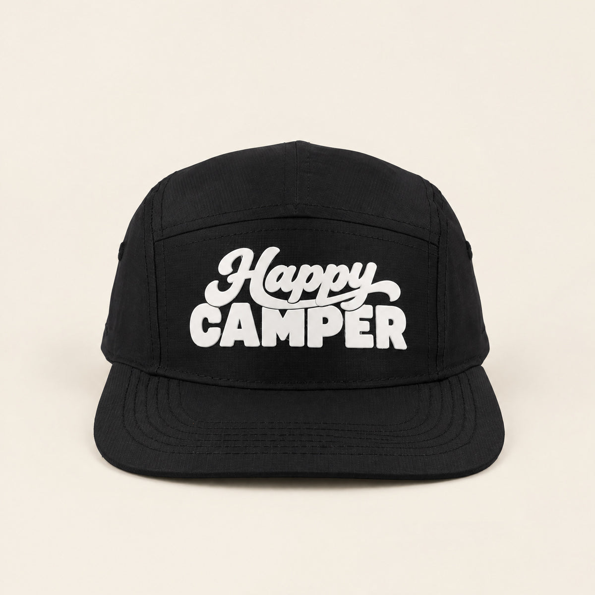 Happy Camper cap, front