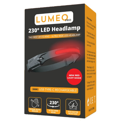 Lumeo Pro RED Premium Headlamp